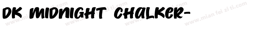 DK Midnight Chalker字体转换
